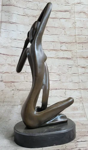 Vista 3 de EUROPEAN BRONZE Handcrafted Bronze Sculpture Sale Vitaleh by Female Abstract Nude Art Modern Brilliance Hot Cast Handmade Art Noveau