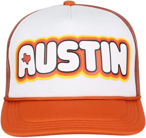 Vista 2 de Local Crowns Gorra con parche del estado de Texas para hombre y mujer