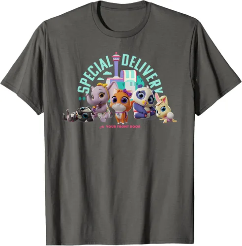 Vista 78 de Disney Camiseta de entrega especial Junior T.O.T.S, Negro, S