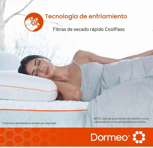 Vista 4 de Dormeo Protector de colchón Premium Twin XL - Enfriamiento