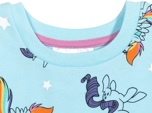 Vista 3 de My Little Pony Sudadera de rizo francés para niñas pequeñas y grandes