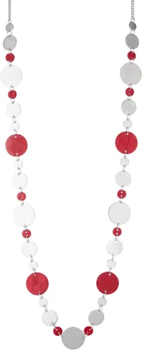 Vista 20 de BULINLIN Collar largo de plata en capas para mujer, collar de cadena de suéter con cuentas de piedra turquesa para mujer, joyería de disfraces