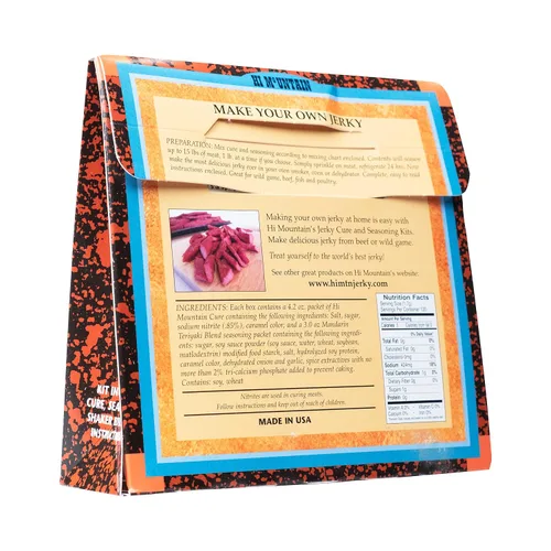 Vista 2 de Hi Mountain Kit de curación y condimento de cecina - MEZCLA MANDARIN TEIYAKI