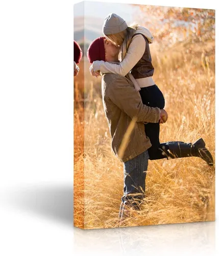 Vista 6 de SIGNLEADER Lienzo decorativo personalizado para pared, impresiones de lienzo personalizadas con tus fotos, decoración perfecta de pared