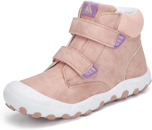 Vista 35 de Mishansha Botas de Senderismo para Niños Pequeños Niñas Niños Zapatos de Senderismo Resistentes al Agua Anti-Colisión Antideslizantes Atléticas