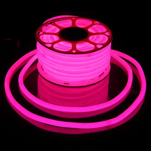 Vista 10 de Russell Decor Cuerda de luces LED de neón flexible (blanco cálido, 100 pies) For Christmas Weeding party Flexible and Waterproof