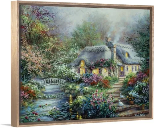 Vista 11 de CANVAS ON DEMAND Nicky Boehme - Lienzo decorativo para pared, diseño contemporáneo, decoración del hogar, paisaje, obra de arte natural, 14 x 11