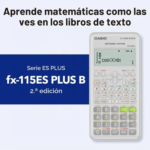 Vista 3 de Casio FX-115ESPLSB-WA-IT Calculadora científica