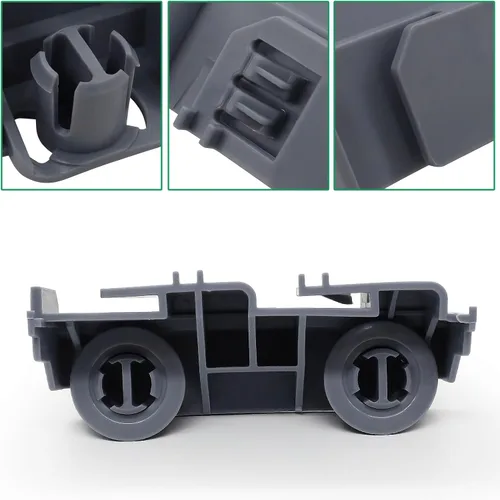 Vista 3 de WD28X27241 - Kit de soporte para lavavajillas y rodillo de repuesto para montaje de ruedas inferiores de lavavajillas GE WD12X10439 WD12X10438