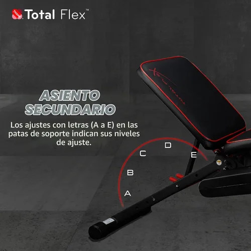 Vista 6 de TOTAL FLEX Diseño Compacto, Gimnasio en Casa, Ejercicios Versátiles, Equipo de Entrenamiento, Equipo de Fitness