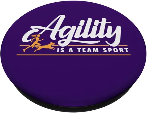 Vista 2 de Manipulador de agilidad para perros - Equipo Sport Dog Agility PopSockets Standard PopGrip