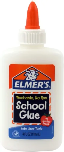 Vista 2 de Elmer's Pegamento Escolar Lavable Antiderrames, 4 onzas, paquete de 3
