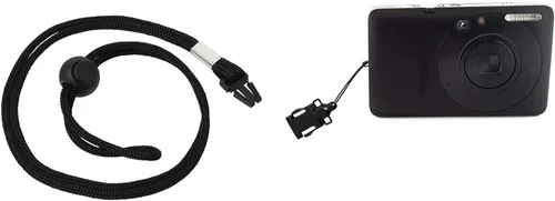 Vista 6 de Olympus VR-340 - Correa para el cuello (estilo de la pulsera) ajustable con liberación rápida., Negro -, Talla única