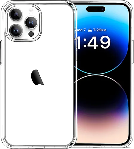 Vista 143 de JJGoo Funda transparente compatible con iPhone 11 Pro Max, transparente, suave, a prueba de golpes, delgada, delgada, antigolpes, color rosa