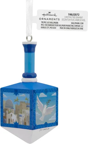 Vista 3 de Hallmark Adorno de Hanukkah Dreidel