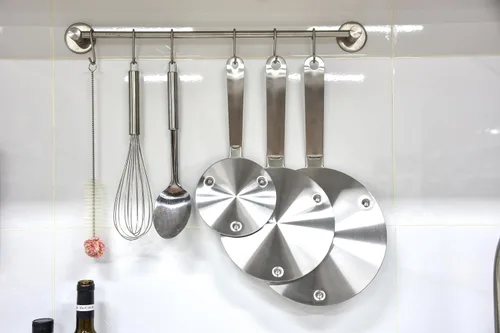 Vista 7 de Difusor de calor de 5.5 pulgadas, adaptador de inducción de acero inoxidable con puntos cóncavos para estufa de gas eléctrica, placa de inducción
