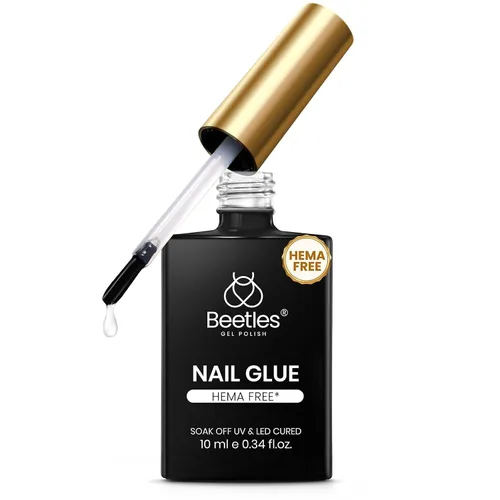 Vista 11 de Beetles Gel Polish Puntas de uñas de gel Flat-X - Almendra mediana, 320 piezas 16 tamaños, puntas de uñas postizas de acrílico suave con media mate