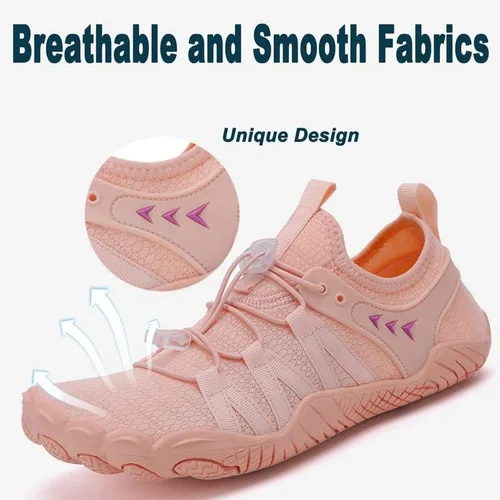 Vista 4 de Zapatos de agua para hombre, zapatos de agua para mujer, zapatos de playa para hombre y mujer, zapatos acuáticos, zapatos de natación, zapatos