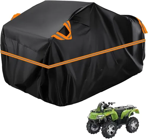 Vista 78 de Cubierta para ATV impermeable compatible con Arctic Cat H1 EFI TRV Cruiser 4x4 2011, cubierta de 210D para vehículos de 4 ruedas, cubierta para quad