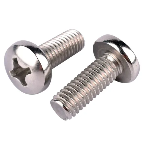 Vista 23 de Tornillo Phillips de cabeza plana de 1/4-20 x 1-1/2 pulgadas, 20 unidades, acero inoxidable 304 18-8, rosca completa