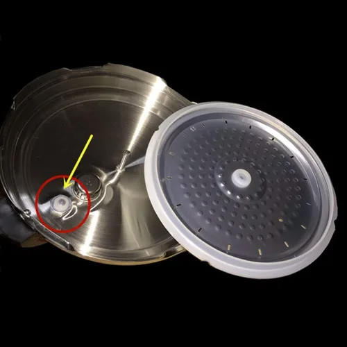 Vista 3 de Flotador de repuesto universal para sello para olla a presión de cocina, 1 válvula de flotador + 3 juntas selladoras, seguridad de cocina y comedor