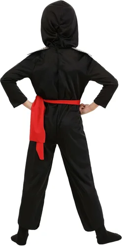 Vista 4 de Disfraz de Ninja con pinchos para niños Disfraces Ninja