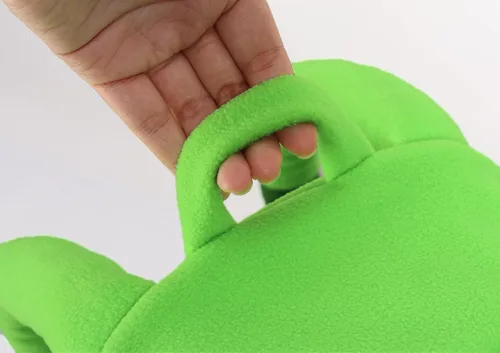 Vista 6 de DAZCOS Mochila mediana verde unisex para disfraz de cosplay, bolsa de accesorios para adultos para uso diario (verde)