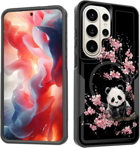 Vista 139 de Funda magnética para Galaxy A16 5G, [compatible con MagSafe] [protección contra caídas de grado militar] Funda resistente a prueba de golpes