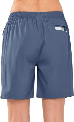 Vista 27 de NORTHYARD Pantalones cortos deportivos de senderismo para mujer, de secado rápido, ligeros, para gimnasio, entrenamiento, con 3 bolsillos