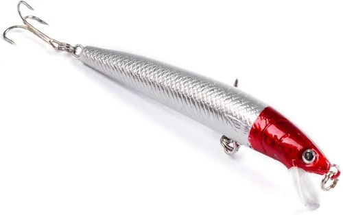 Vista 8 de 10 señuelos de pesca Minnow Crankbaits, cebos duros de pesca, señuelos Minnow señuelos Topwater señuelos cebos