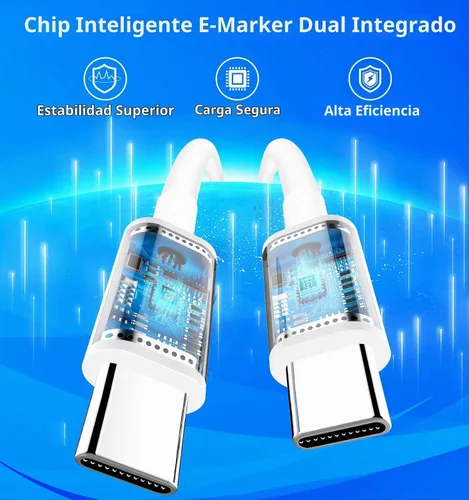 Vista 2 de Apple MFi Certified iPhone 17 Charger Fast Charging 4Pack 60W USB C Charger