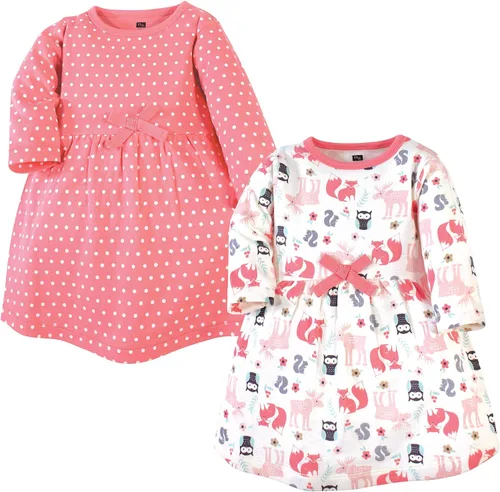 Vista 131 de Hudson Baby Vestidos de algodón para niña Bosque encantado