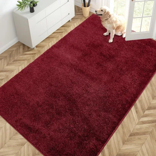 Vista 72 de PURRUGS Tapete para puerta con atrapamiento de suciedad, 20 x 31.5 pulgadas, antideslizante, lavable a máquina, tapete para puerta de perro, tapete