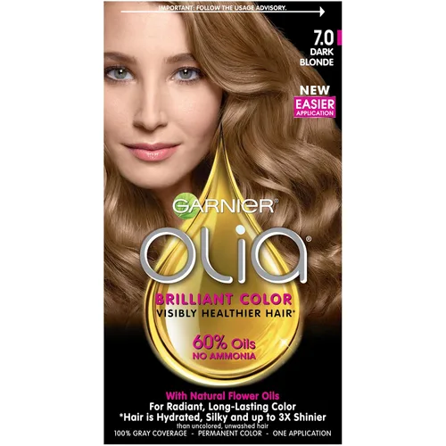 Vista 21 de Garnier Olia Tinte de cabello sin amoníaco [5.60] rojo granate medio, 1 unidad 5.6 Rojo granate medio