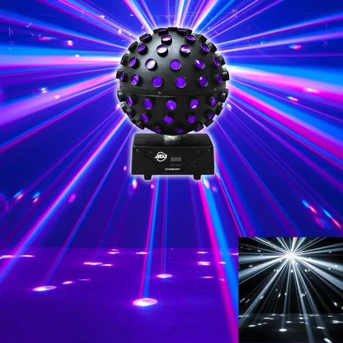 Vista 2 de American DJ adj Starburst LED Esfera de disparo Efecto de iluminación+luz de lavado