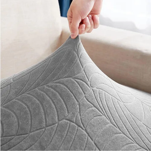 Vista 4 de Funda de cojín de sofá resistente al agua, funda elástica para sofá en forma de L, funda para sofá tumbona de 1, 2, 3 cojines, protector de muebles