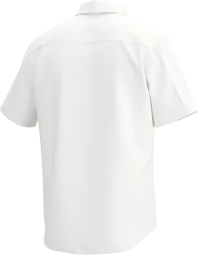 Vista 2 de HUK Camisa de manga corta Tide Point para hombre, color liso