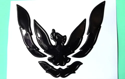 Vista 3 de Nuevo 1993-1997 Pontiac Firebird-Trans Am-Formula Emblema de parachoques delantero, insignia, color negro