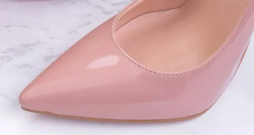 Vista 8 de Leona - Zapatos de tacón alto de aguja de 5 pulgadas para mujer, clásicos y sexis, con punta puntiaguda, hechos a mano a la perfección.