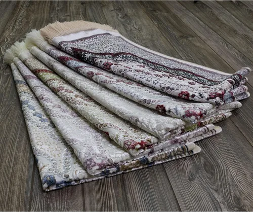 Vista 7 de Modefa Alfombra de oración de terciopelo islámico turco, alfombra de oración para hombres y mujeres, diseño tradicional musulmán Janamaz Sajada