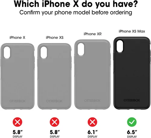 Vista 6 de OtterBox Funda para iPhone 11 Pro Max y iPhone Xs Max Symmetry Series - Estampado de vaca, ultra suave, compatible con carga inalámbrica, bordes