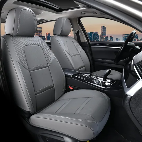 Vista 23 de Coverado - Fundas impermeables para asientos de coche, fundas delanteras para asientos de coche, 2 en 1, fundas protectoras para asientos de coche