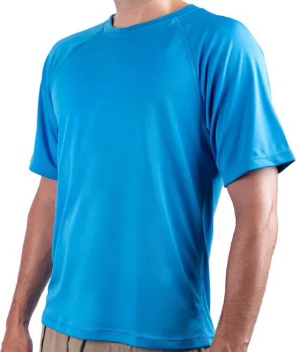 Vista 22 de Kanu Surf Camiseta de natación de manga corta UPF 50 para hombre (tallas regulares y extendidas)