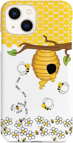 Vista 11 de Inspired Cases - Funda con textura 3D para iPhone Xs Max - Funda protectora de goma para iPhone Xs Max de Apple - Honey Bee