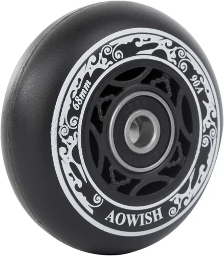 Vista 6 de Ruedas Ripstik de 2.677 in de 2.677 in, ruedas Ripstick 90a, ruedas de repuesto de 2 ruedas con rodamientos ABEC-9 para mini Ripstik/Carving