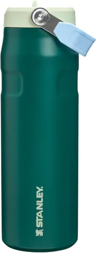 Vista 76 de STANLEY - Botella de agua IceFlow Flip Straw 2.0 con pajilla abatible, abertura más grande, acero inoxidable aislado, sin bisfenol A, 16 onzas