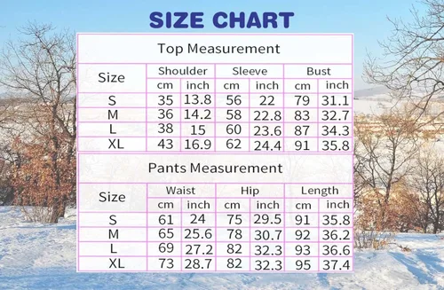 Vista 8 de PLUMZJOY Conjunto de ropa interior térmica para mujer, ultra suave, largo con forro polar, capa base cálida