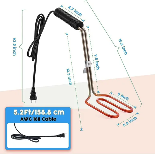 Vista 2 de Arrancador de carbón eléctrico de 700 W, bobina de calentamiento de acero inoxidable, encendedor rápido de carbón No requiere líquido encendedor