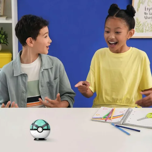 Vista 4 de Ravensburger Rompecabezas 3D 11581 Bola de Rompecabezas Pokémon Pokéballs Net Ball para Fanáticos de Pokémon Grandes y Pequeños desde 6 Años