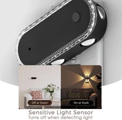 Vista 2 de Briignite Night Light Plug into Wall, 3CCT Projector Night Light 2 Pack